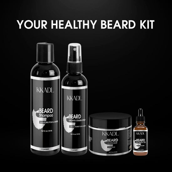 4 steps healthy beard kit
